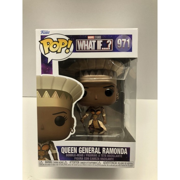 Funko Other - Funko Pop Marvel What If? Queen General Ramonda 971 Vinyl Figure